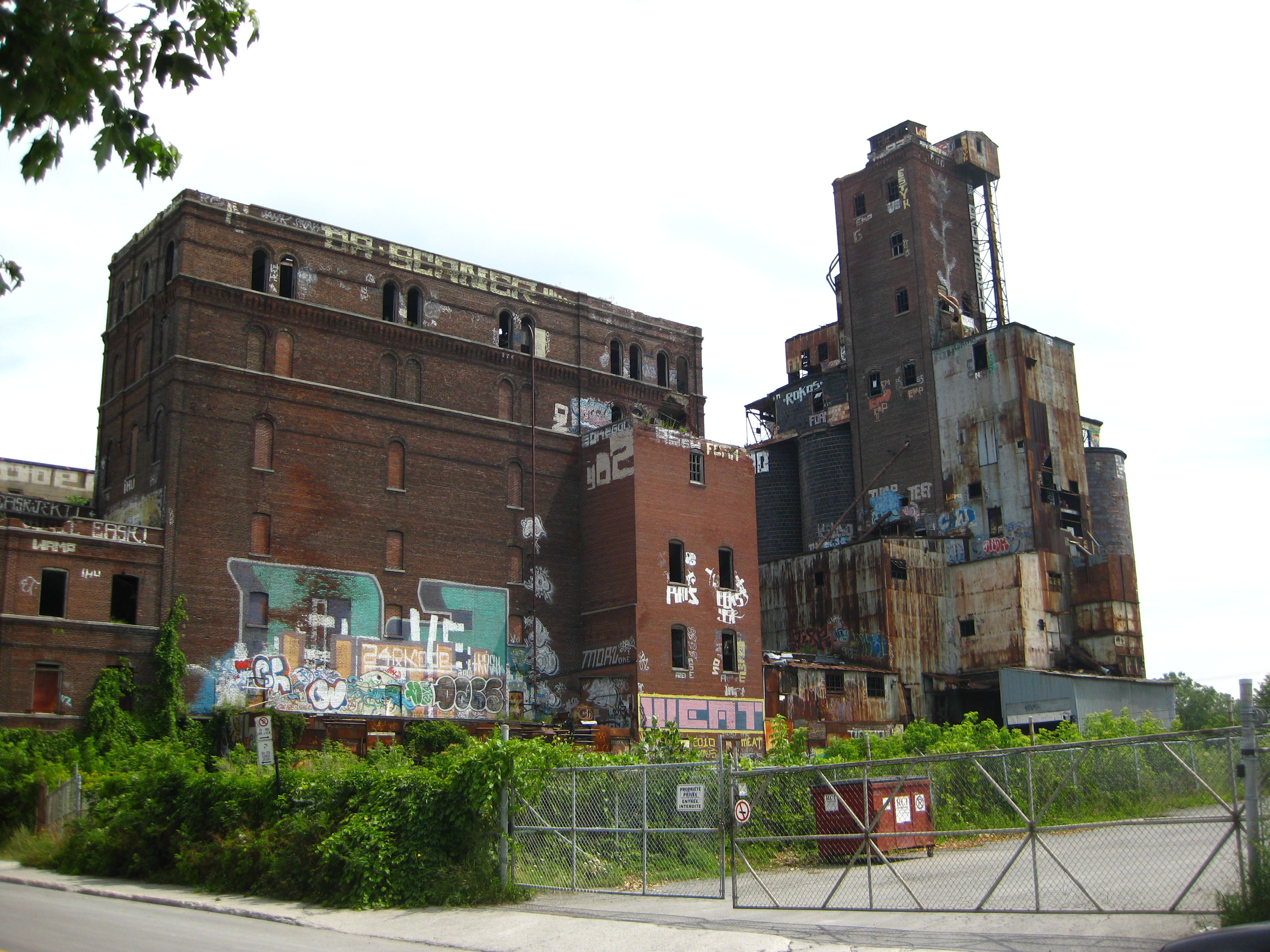 Canada malting silos