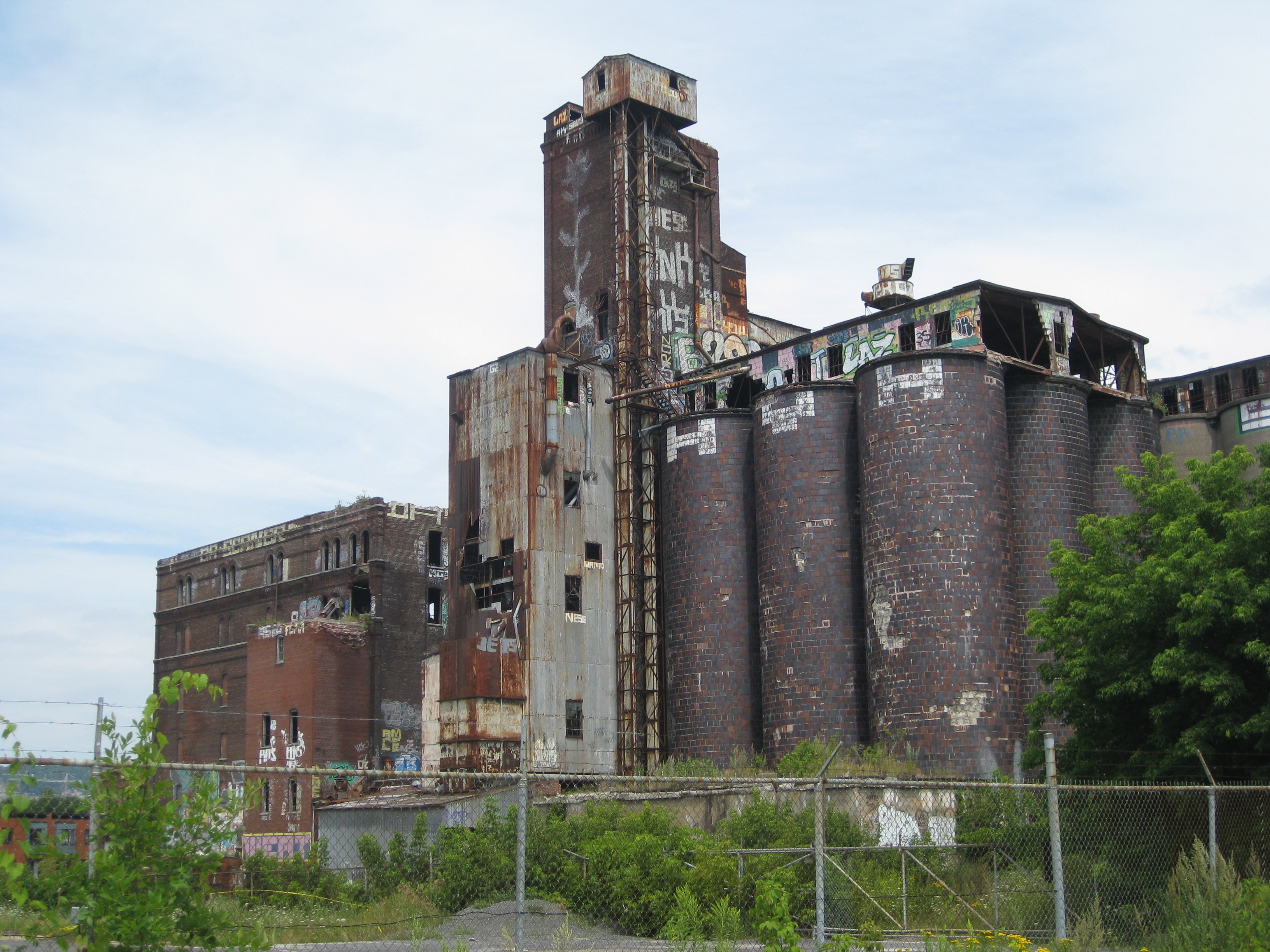 Canada malting silos