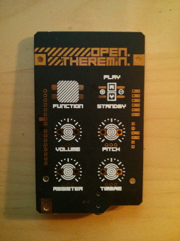 Open Theremin Board (Front)