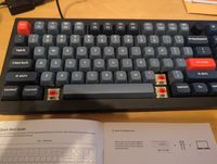 Keyboard with some keys removed