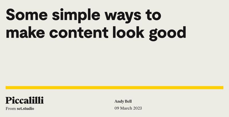 Page image for Piccalilli